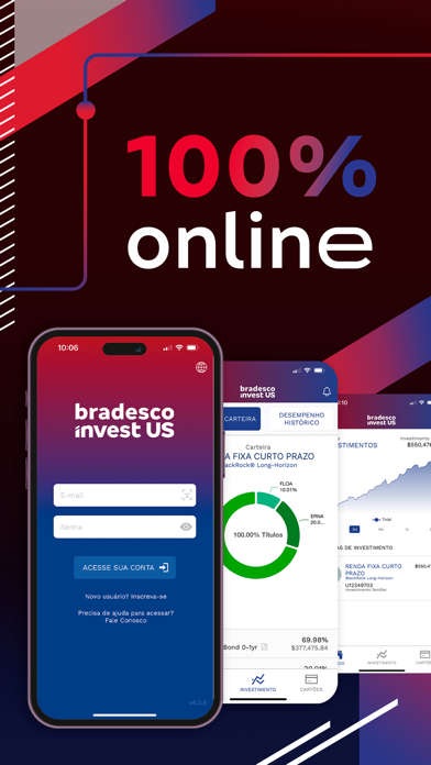 Bradesco Invest US Screenshot