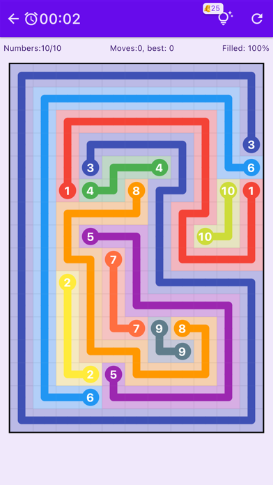 NumberLink-Dots Connect Puzzle Screenshot
