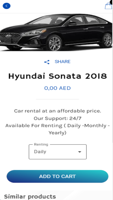 French Rent Car Screenshot