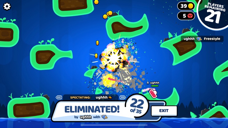 Rocket Bot Royale screenshot 2