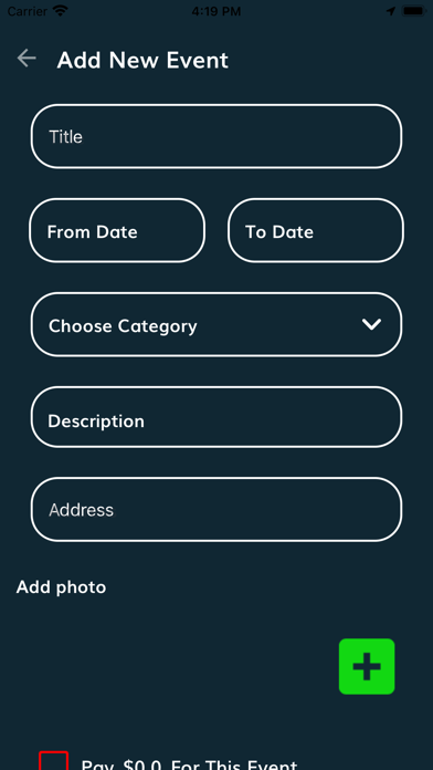 Advertises Screenshot