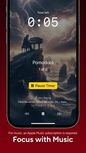 FocusBeats: Study Music Timer screenshot 4