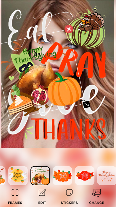 ThanksGiving Frames & Wishes Screenshot