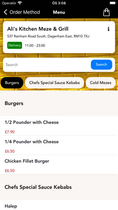 Ali's Kitchen Meze & Grill Screenshot