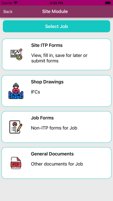 PRS Mobile EAP Screenshot