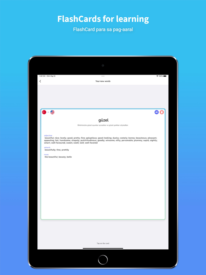 Tagalog Translator and Learn 