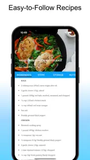 bodybuilding mealprep cookbook iphone screenshot 4