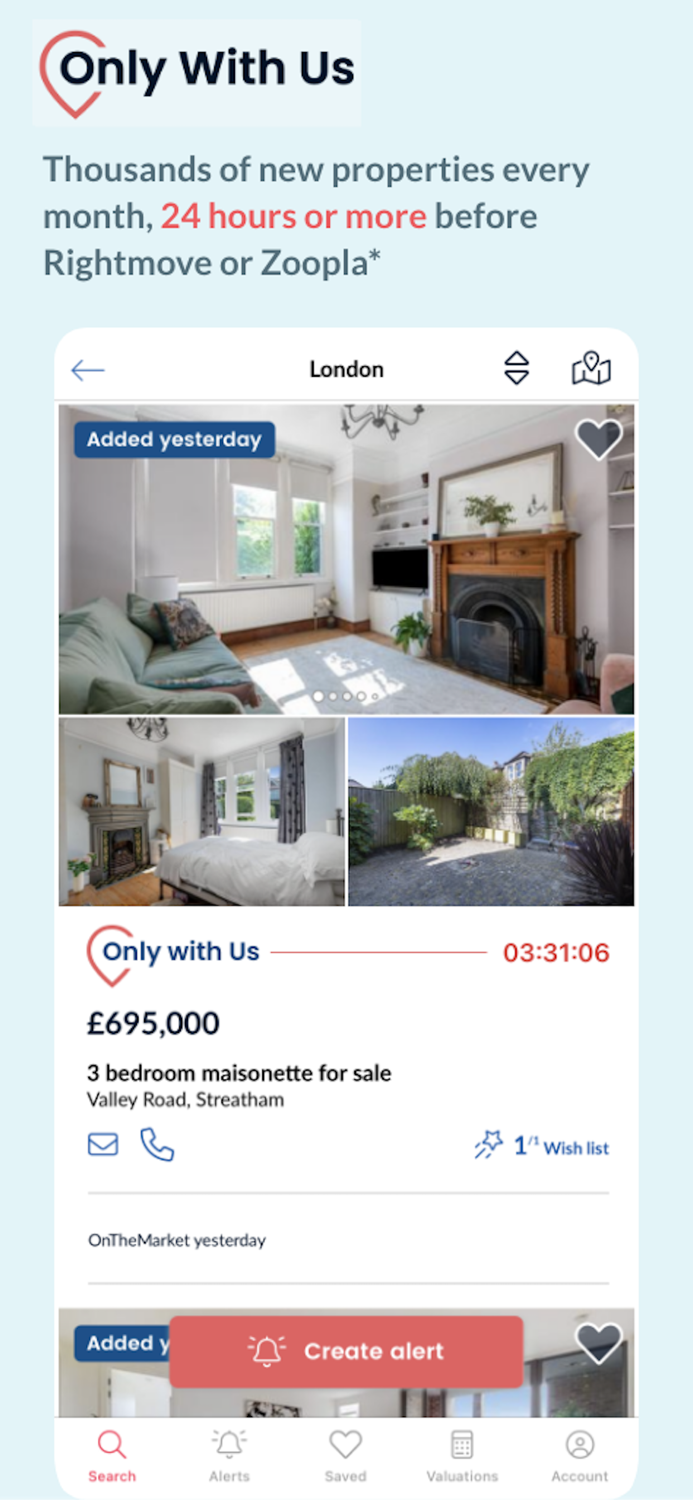 OnTheMarket Property Search