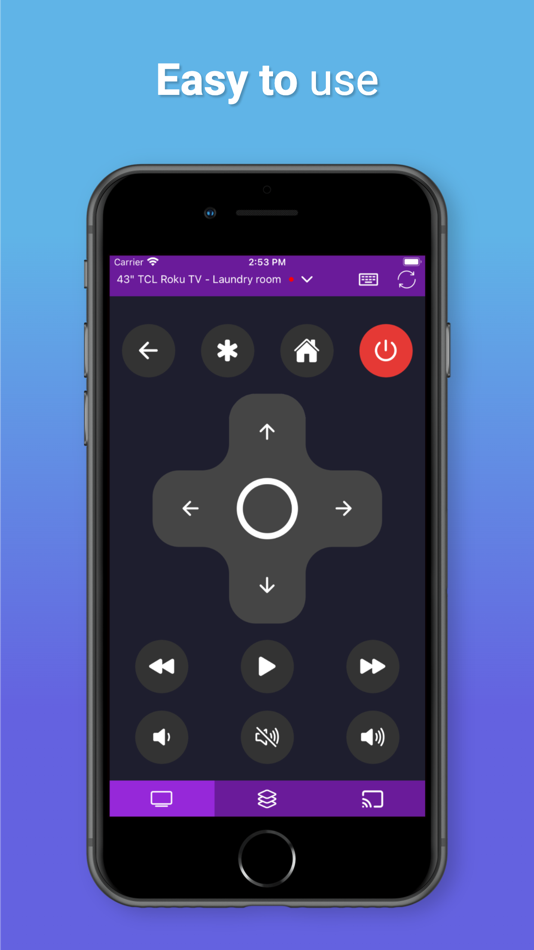 #3. RemRoku - Smart Remote (iOS) 由: Luis Romero