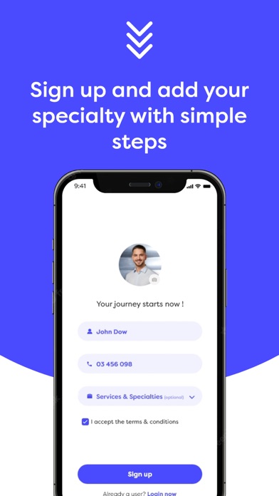 Findou: Search for Specialists Screenshot