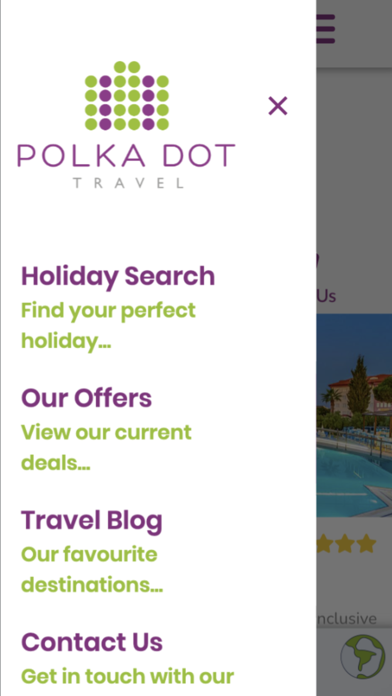 Polka Dot Travel Screenshot