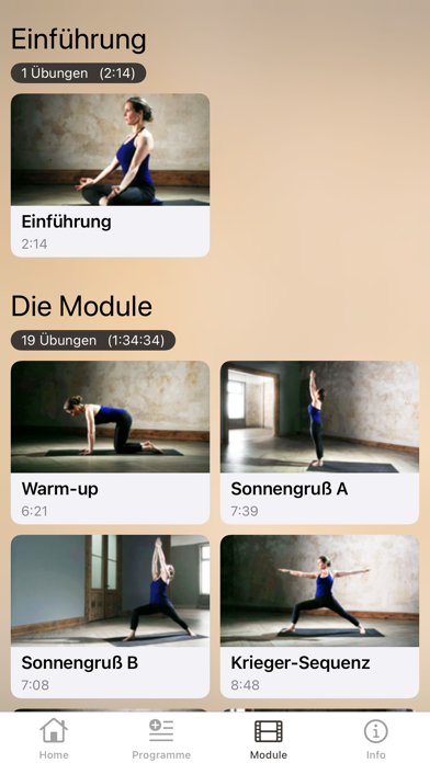 Brigitte Fitness Power Yoga Screenshot