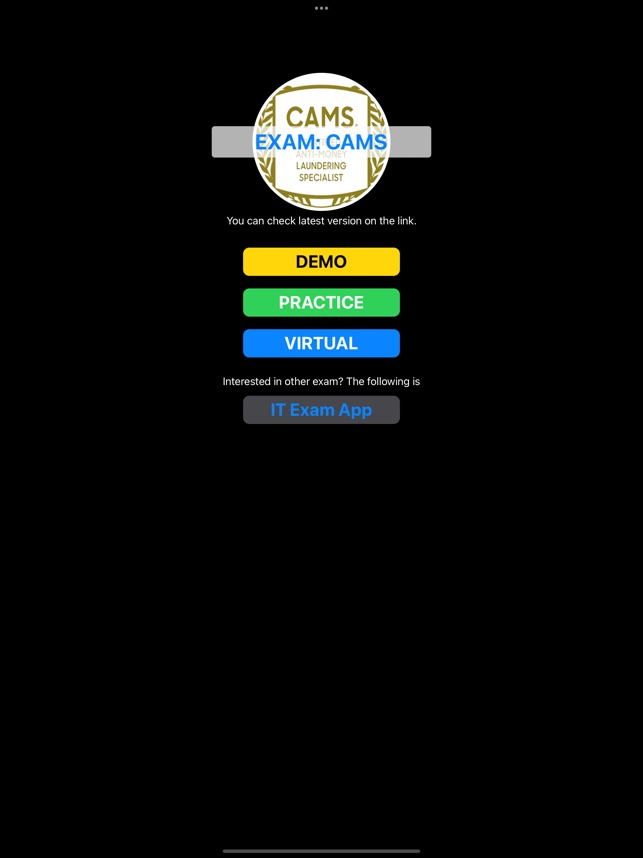 CAMS Vorbereitung