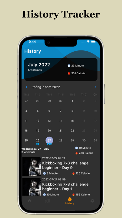 Kickboxing Fitness Workout Screenshot