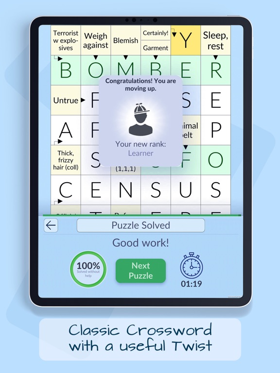 Crossword Plus: the Puzzle Appのおすすめ画像1