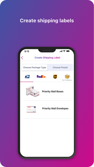 PitneyShip®-Ship and Track Screenshot
