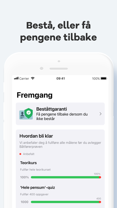 Båtførerappen - båtførerprøven Screenshot