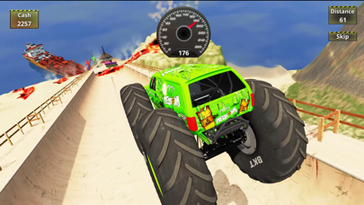 Mega Stunt Offroad Truck Crash Screenshot