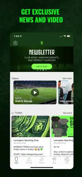 Game screenshot Lexington Sporting Club apk