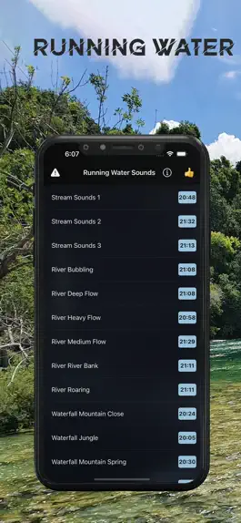 Game screenshot Running Water Sleeping Sounds mod apk