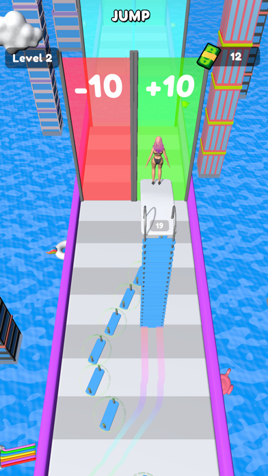 Pool Girl Jump Screenshot