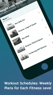 weight loss workouts for men iphone screenshot 2
