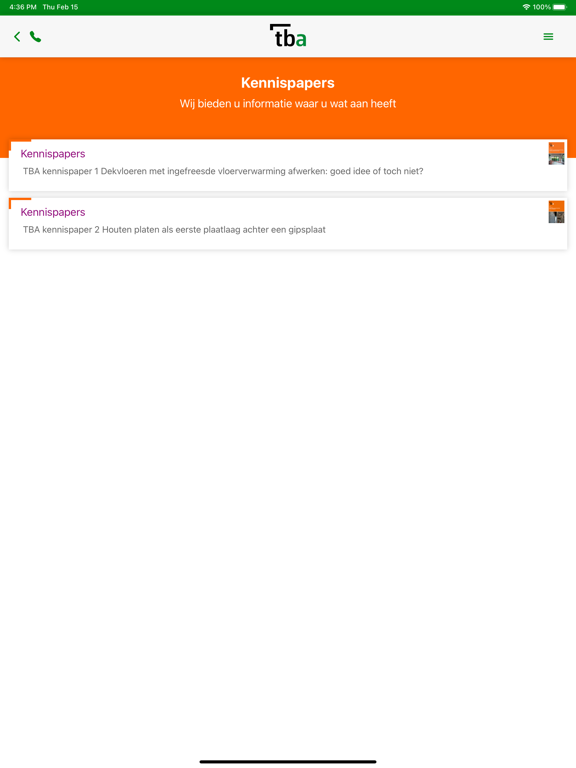 Screenshot #5 pour TBAfbouw