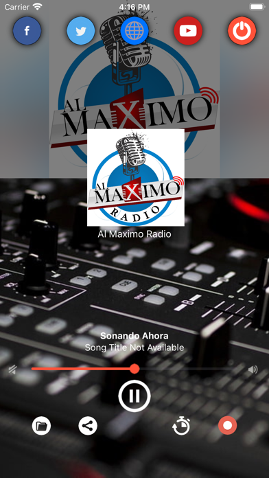 Al Maximo Radio Screenshot