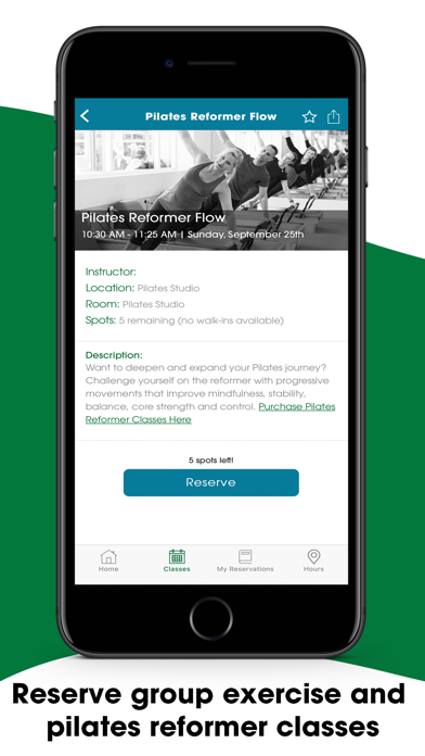JCCSF Fitness Center Screenshot