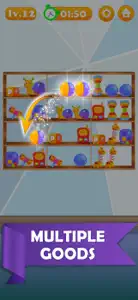 Goods triple match tiles sort screenshot #3 for iPhone