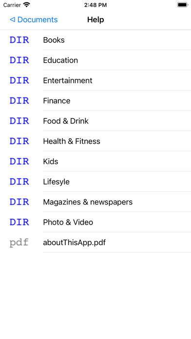 Screenshot #1 pour Private File Manager