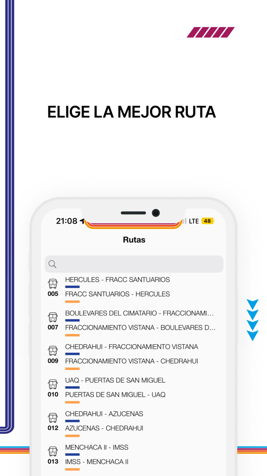 #3. Qrobús (iOS) By: INSTITUTO QUERETANO DEL TRANSPORTE