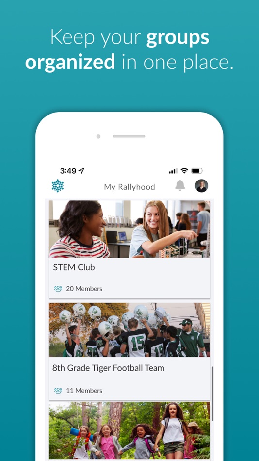 #2. Rallyhood (iOS) Podle: Rallyhood