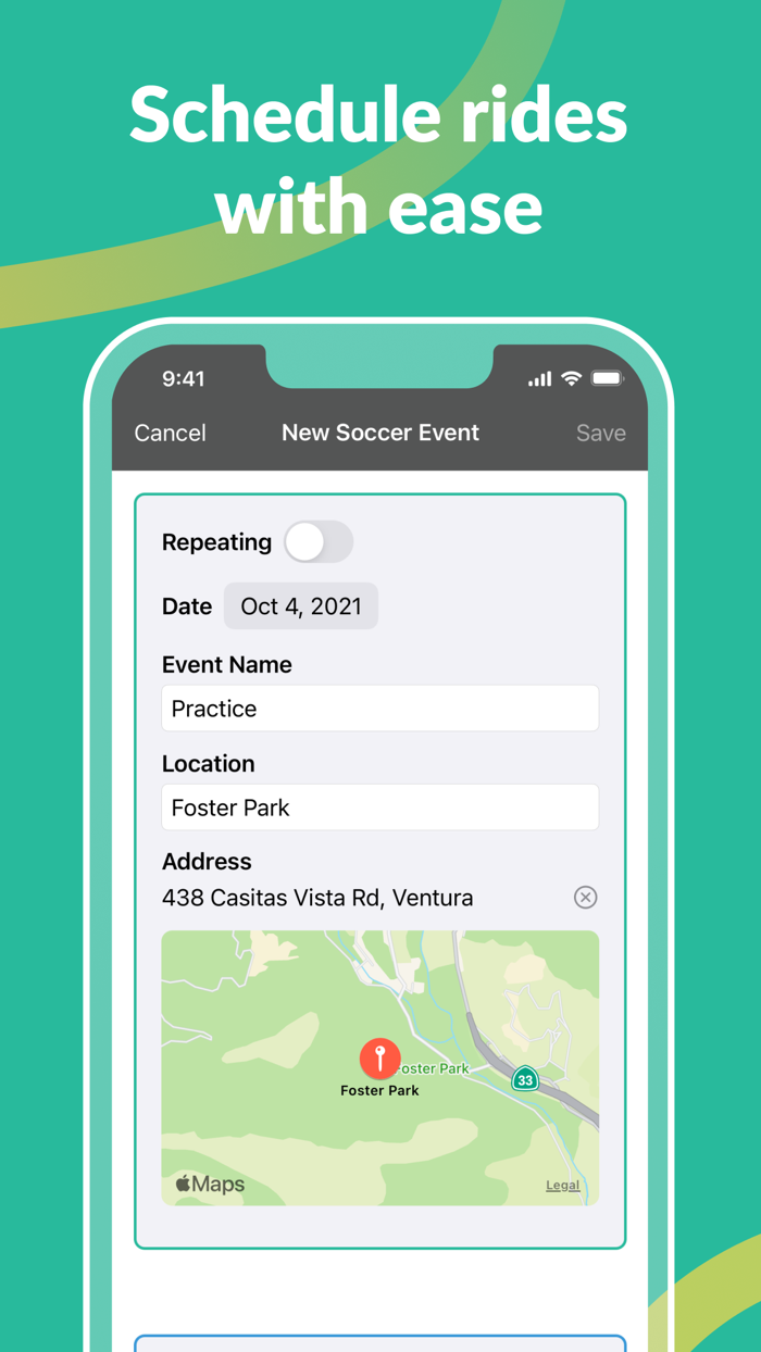 Carpool Kids Family Calendar