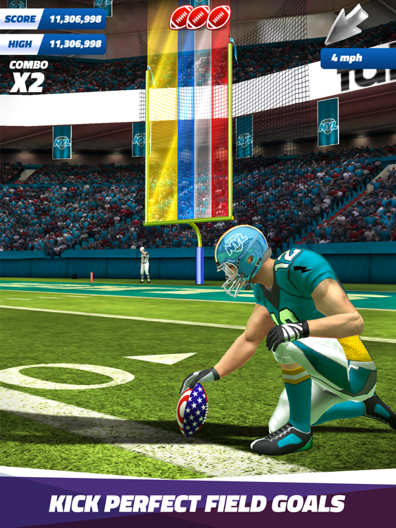 Screenshot #6 pour Flick Field Goal 24