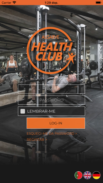 Algarve Health Club Screenshot