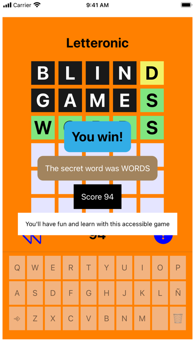 Accessible letteronic screenshot 4