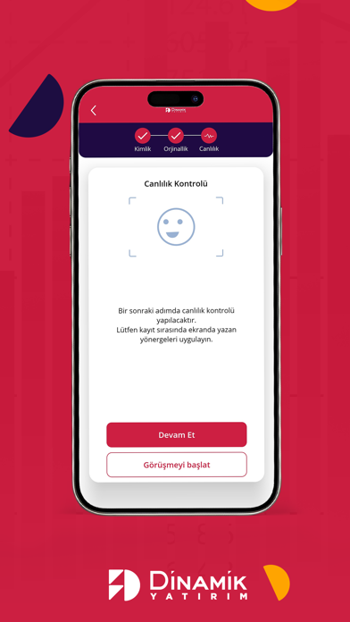 Dinamik Yatırım Hesap Açılış Screenshot