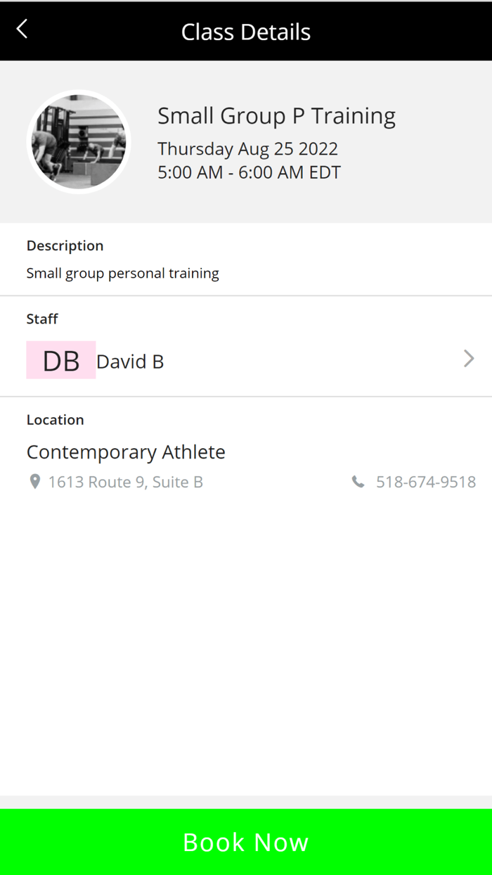 Contemporary Athlete