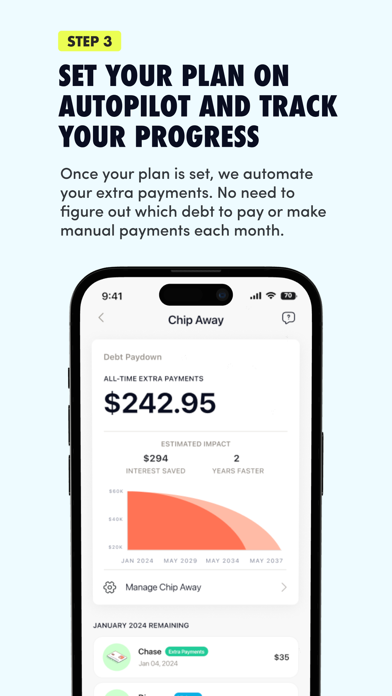 Chipper - Chip Away Debt Fast Screenshot