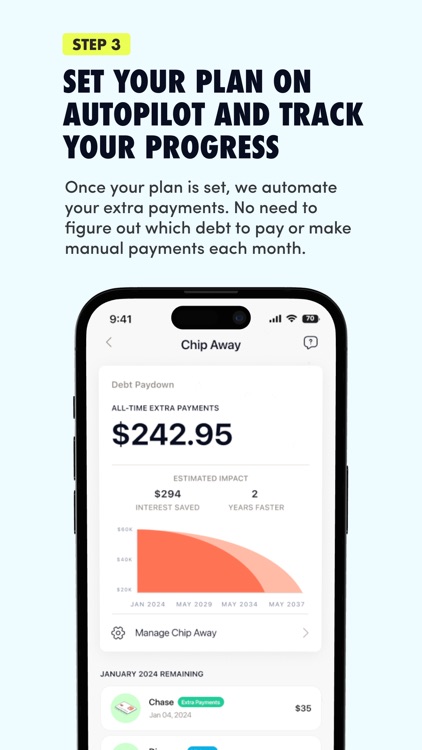 Chipper - Chip Away Debt Fast screenshot-3