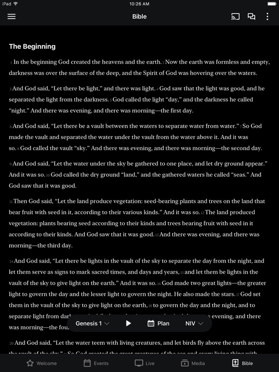 Calvary Baptist Church App iPad screenshot 3 - Lifestyle app