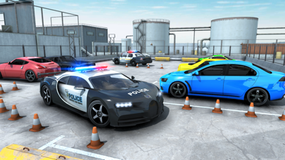 Police Car Parking Real Car Screenshot