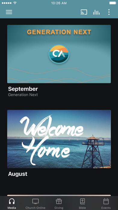Central App Screenshot