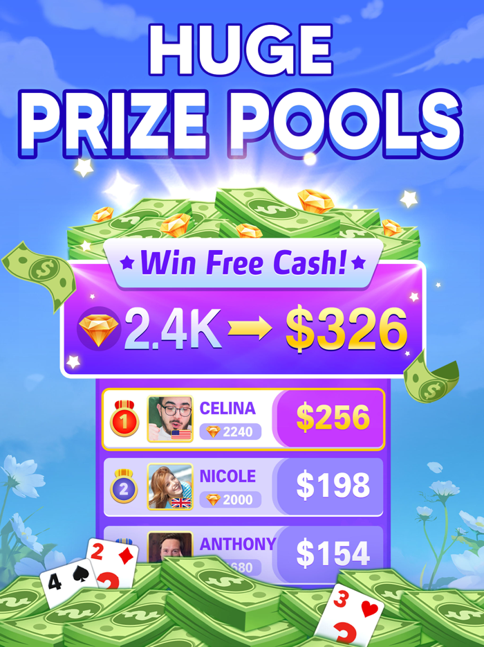 Pyramid Solitaire Win Cash