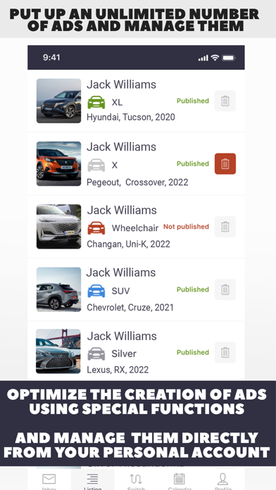 Huur: Rideshare Car Rentals Screenshot