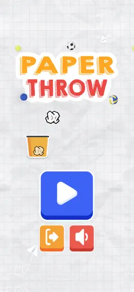Game screenshot Paper Throw 2d mod apk