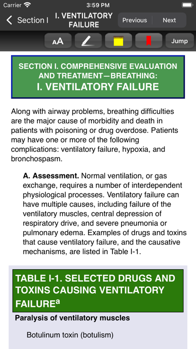 Poisoning and Drug Overdose 8E Screenshot