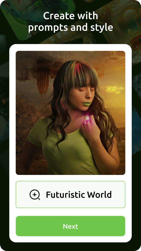 #1. WonderAI - AI Art Generator (iOS) 由: Nalin Savaliya