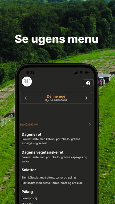FOOD by Coor DK Screenshot